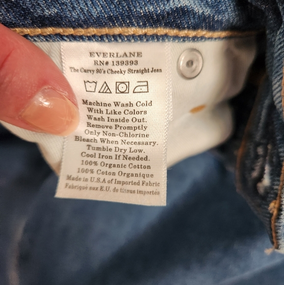 Everlane The Curvy 90s cheeky straight jean - Picture 7 of 16